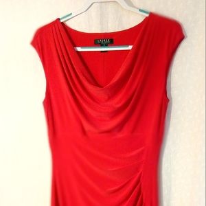 Lauren Ralph Lauren Red Dress Size 10